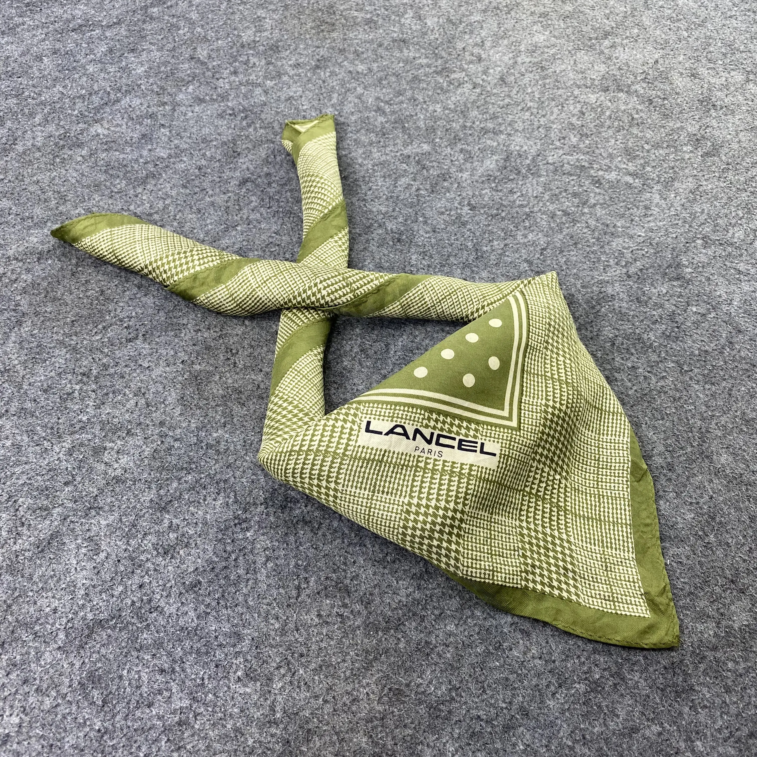 Lancel Handkerchief Neckerchief Bandana-B1600, Men's