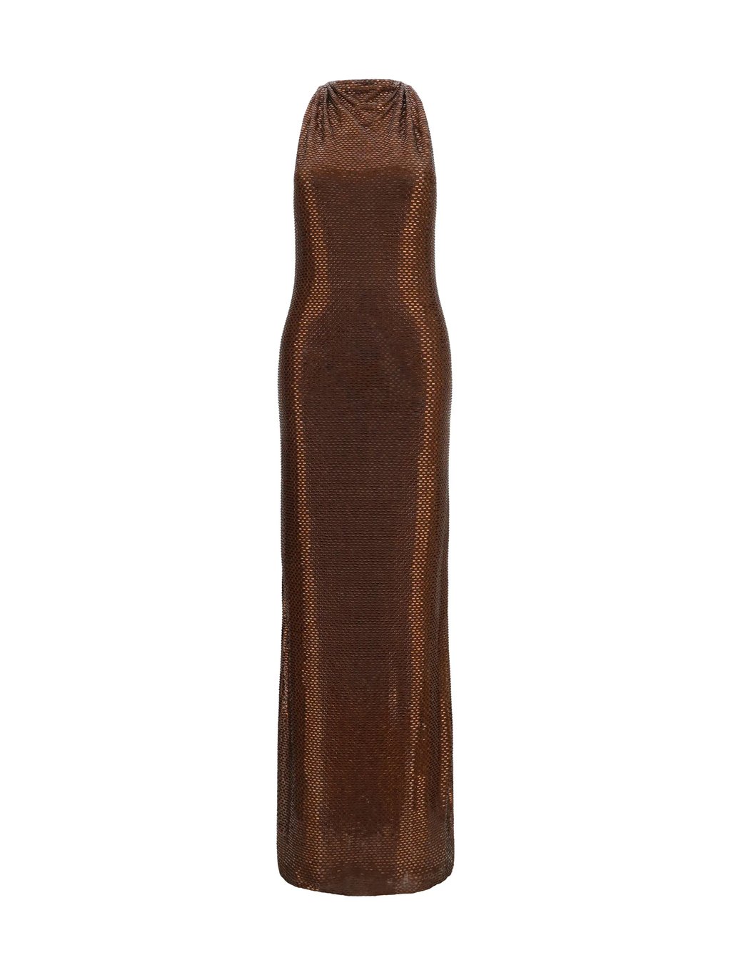 Embellished Maxi Dress With Cross-Back Straps, Women's