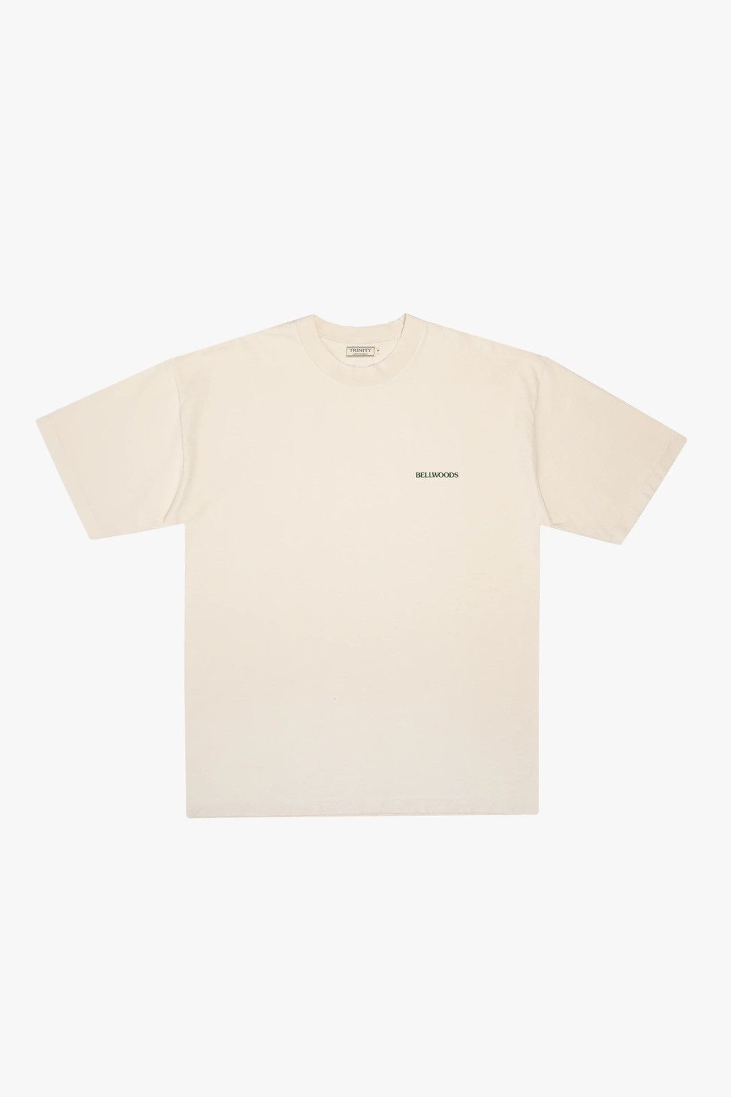 Trinity The Label Trinity ‘Distressed Basic Tees’ Cream in White, Men's (Size Large)
