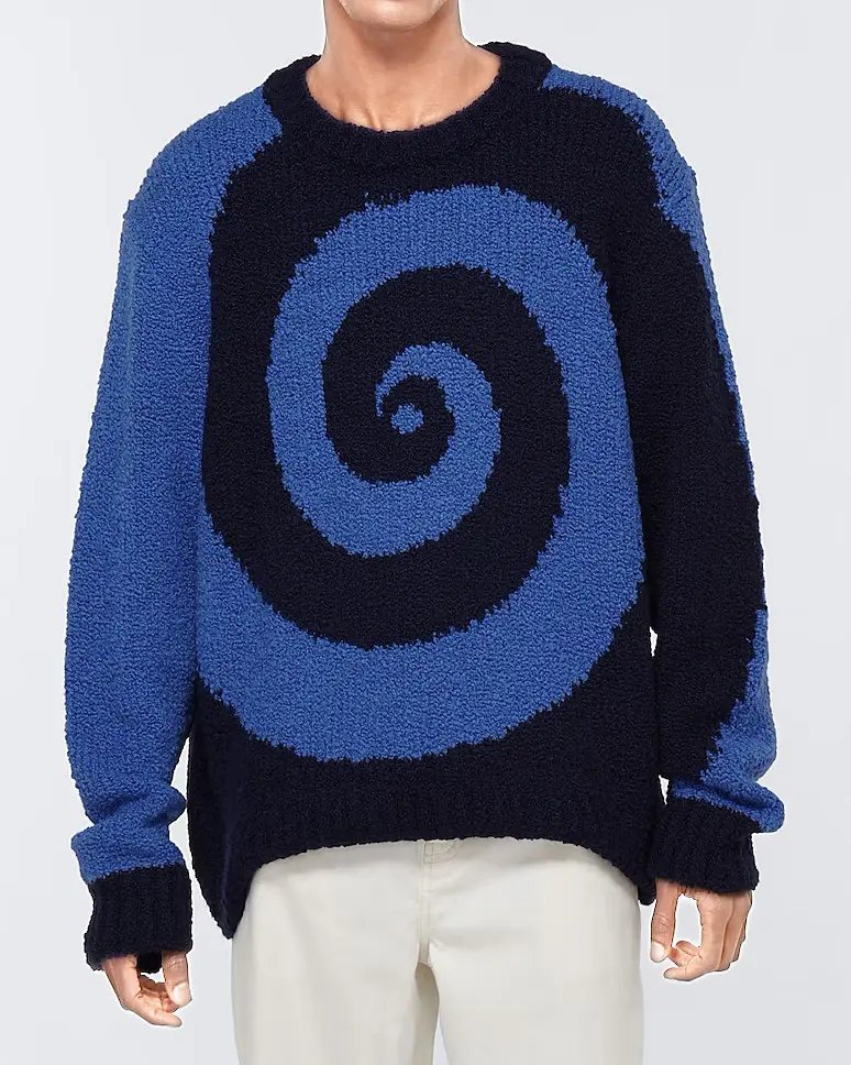 Vortex Cashmere Sweater in Black, Men's (Size Xl)