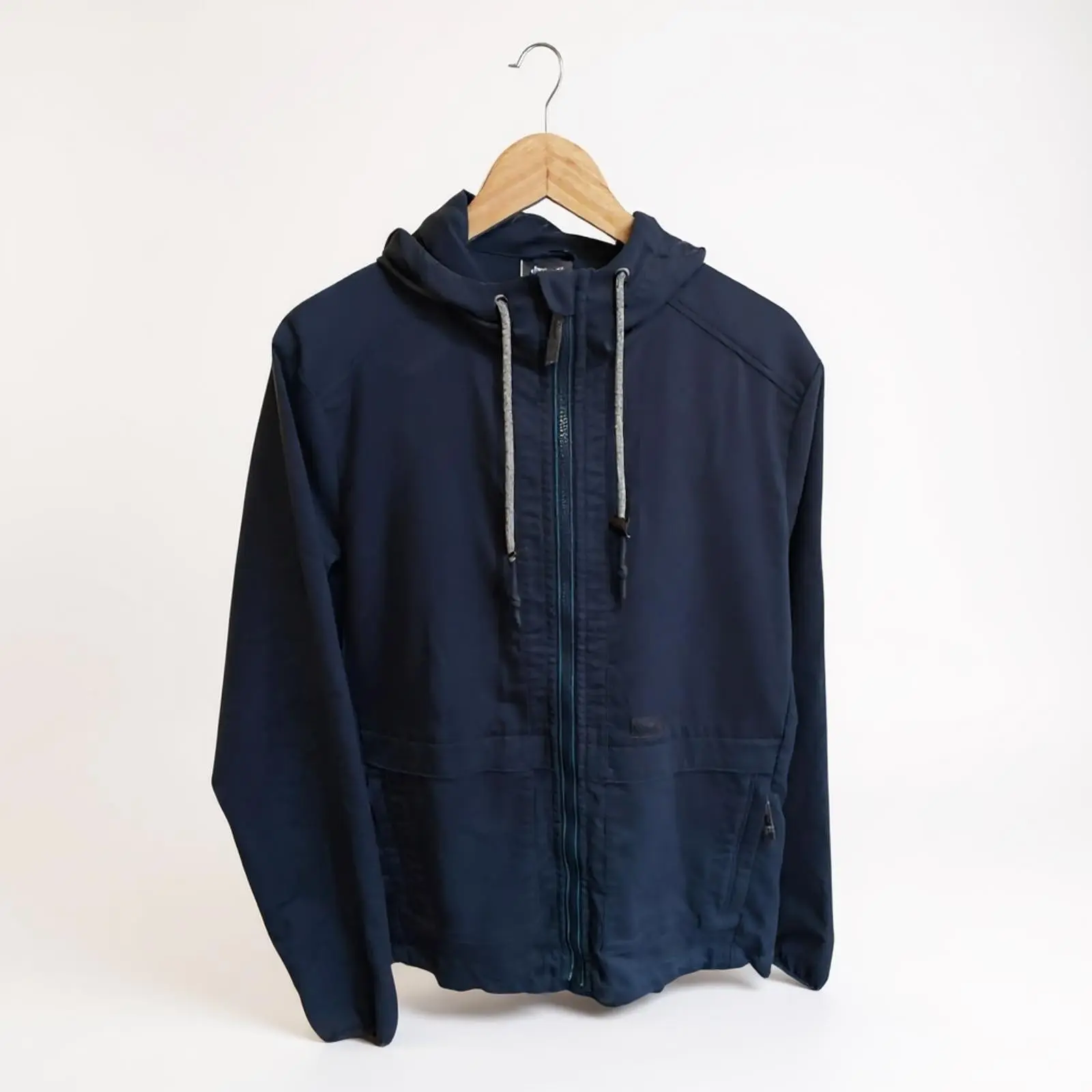 Jack Wolfskin Full Zip Jacket in Blue, Men's (Size Large)