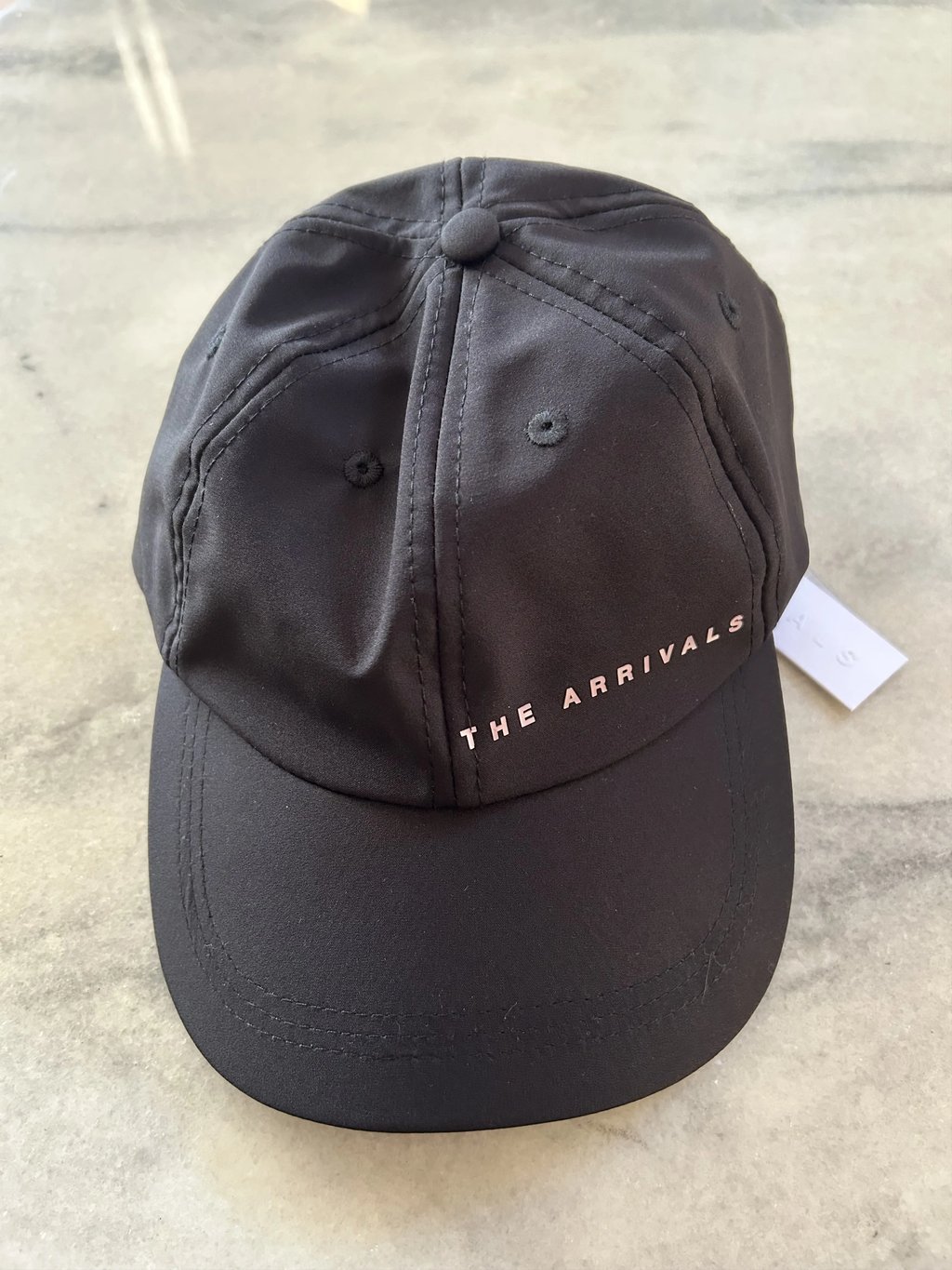 The Arrivals Water Resistant Techno Cap Os Unisex in Black, Men's