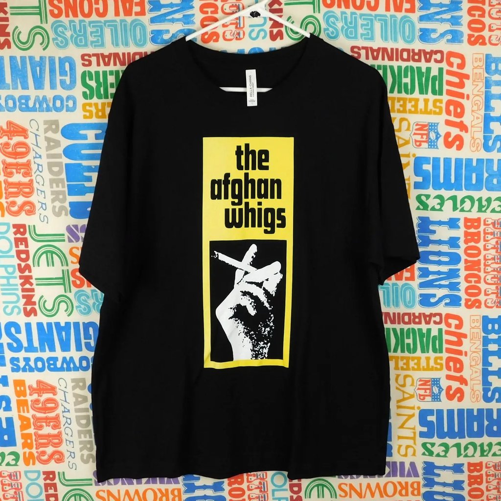The Afghan Whigs T Shirt Mens Large Black Band Tee, Men's