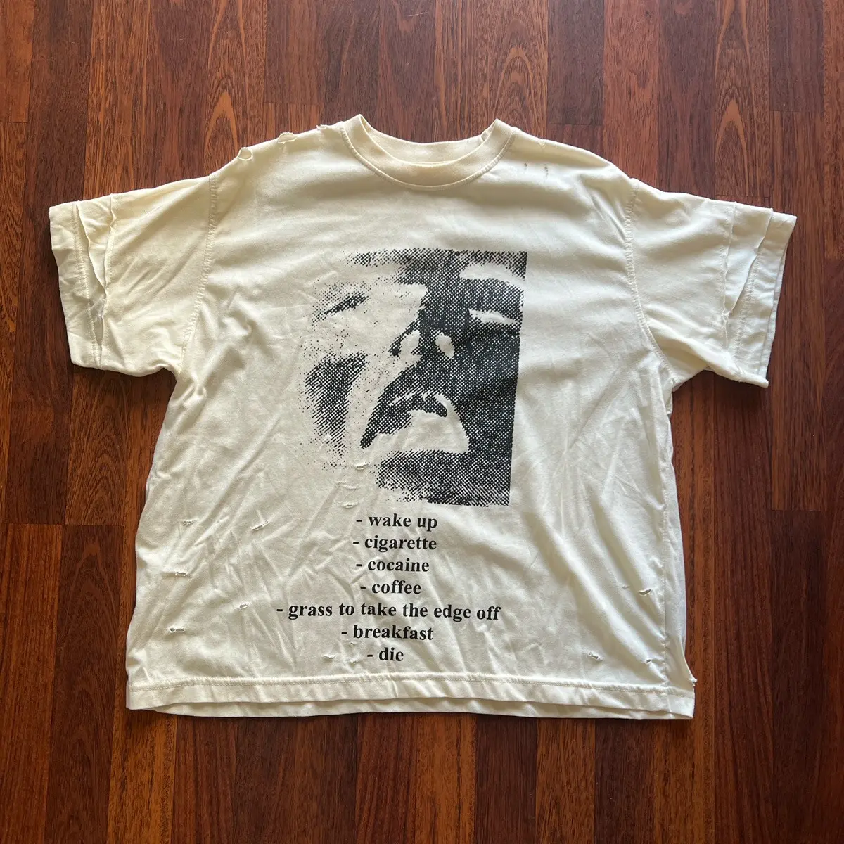 Haveyoudiedbefore Tee in White, Men's (Size Medium)