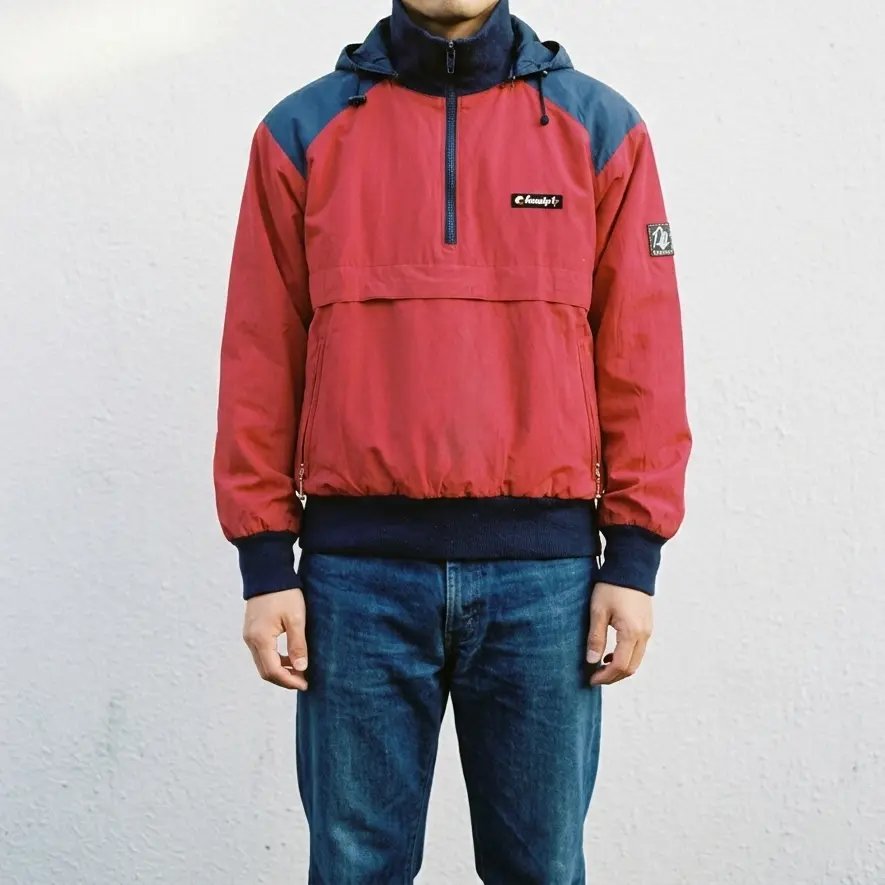 Vintage Fusalp France Ski Jacket Outerwear Sweater in Red, Men's