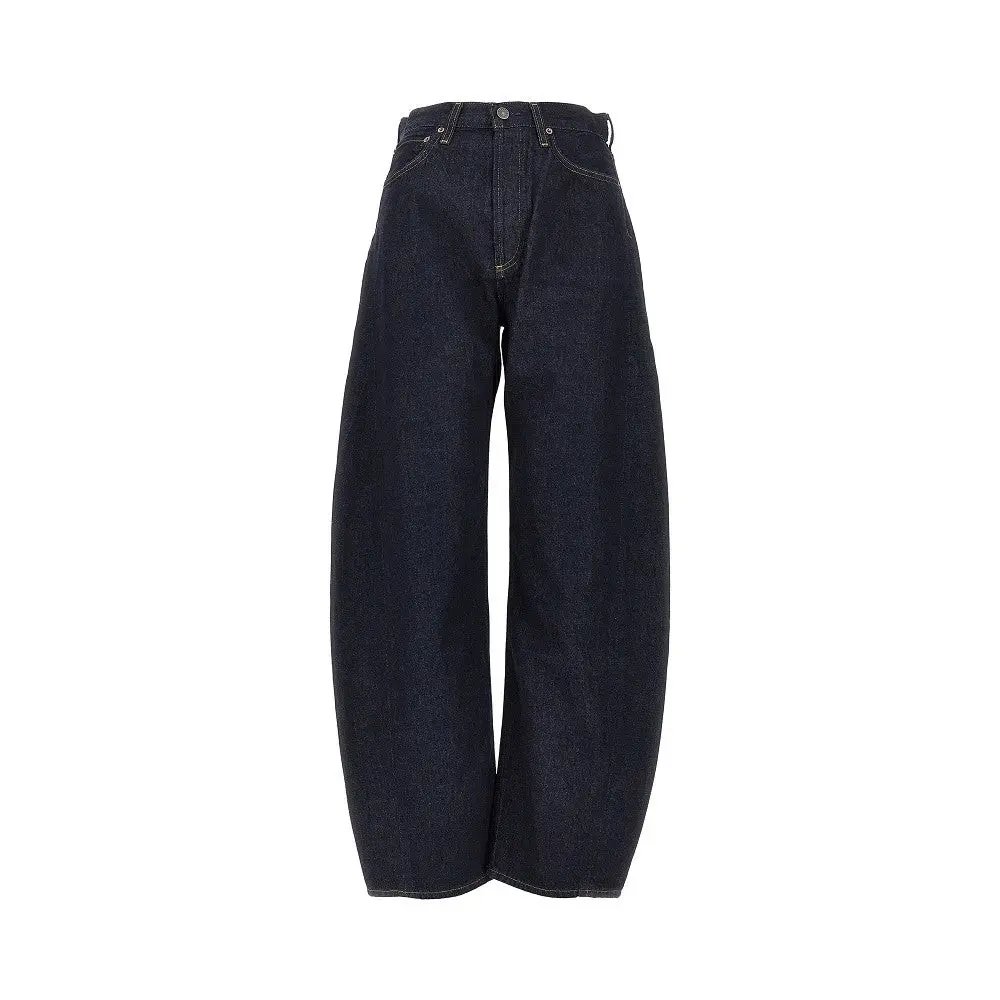 Agolde Luna Pieced High-Rise Jeans Blue Tag Size 25 Women - Usa Tariffs Included, Women's