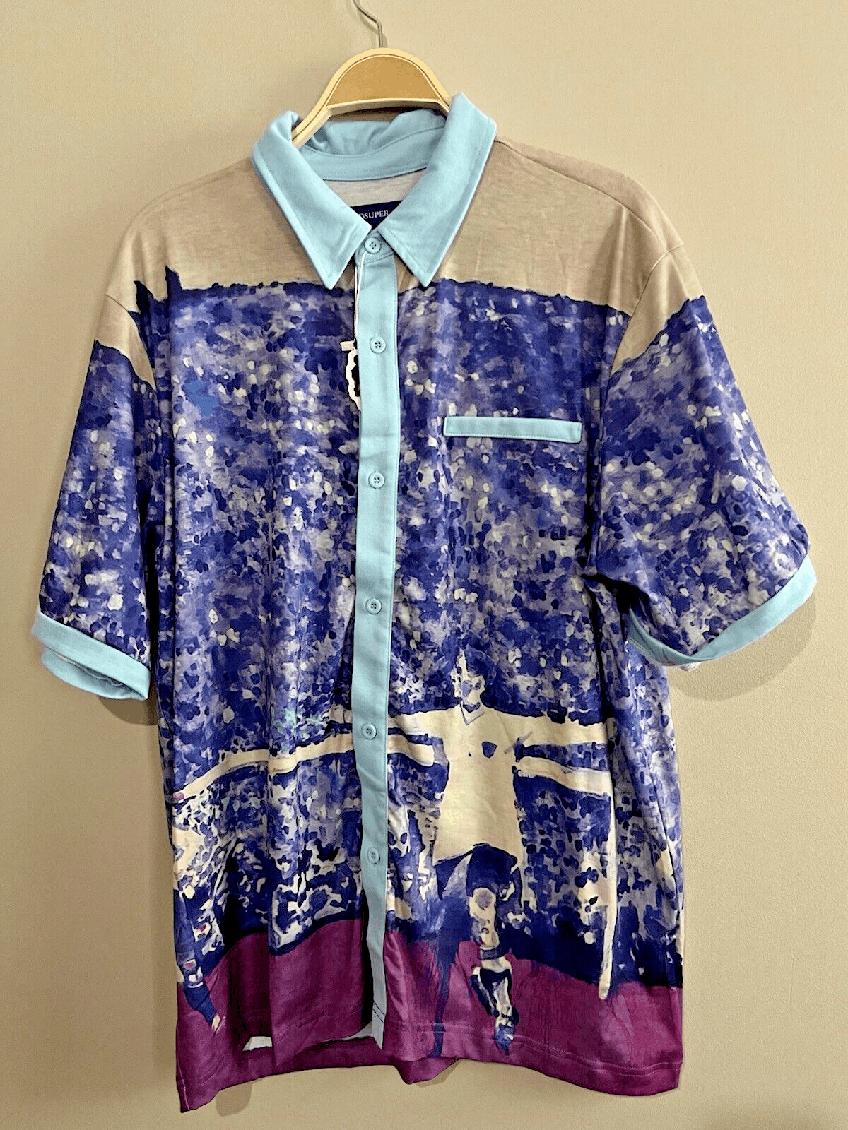 Kidsuper Golaso Printed Shirt, Men's (Size XL)