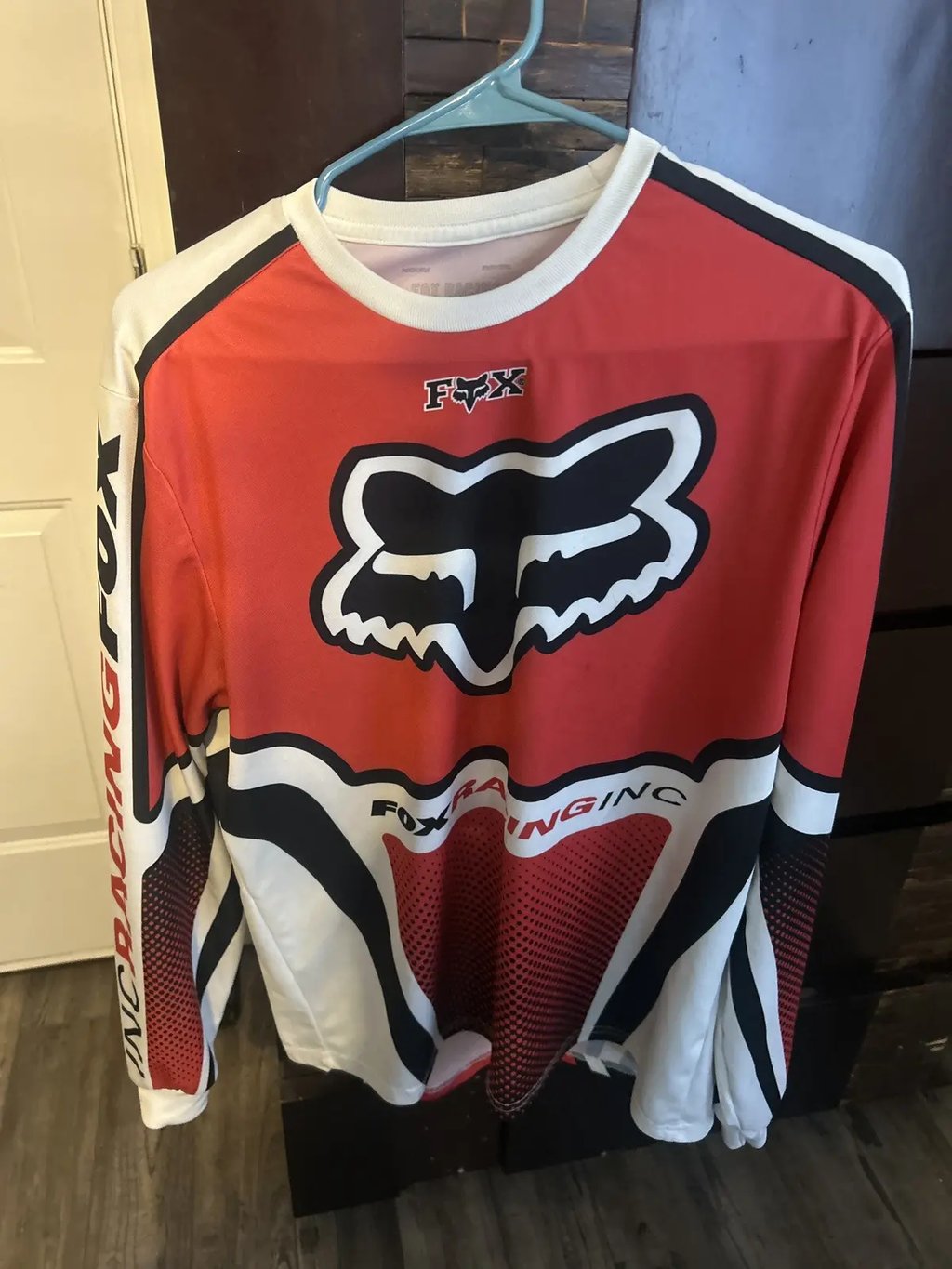 Fox Racing Jersey in Red, Men's (Size M)