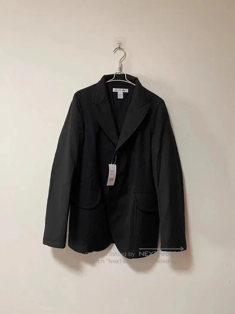 Comme Des Garcons Shirt Comme Des Garcons Padded Black Blazer, Men's (Size Large)
