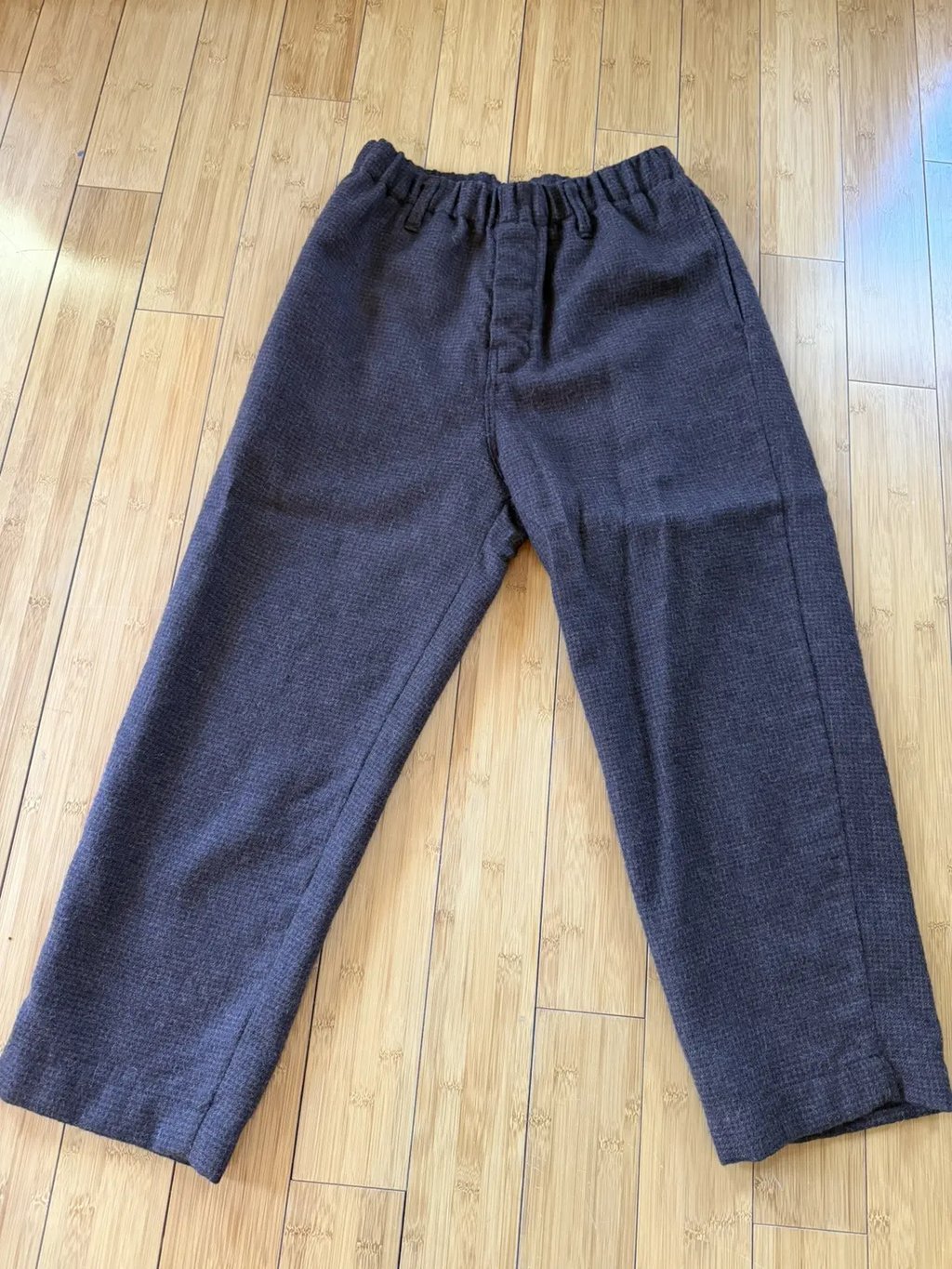Evan Kinori Alpaca Pants in Brown, Men's (Size 34)