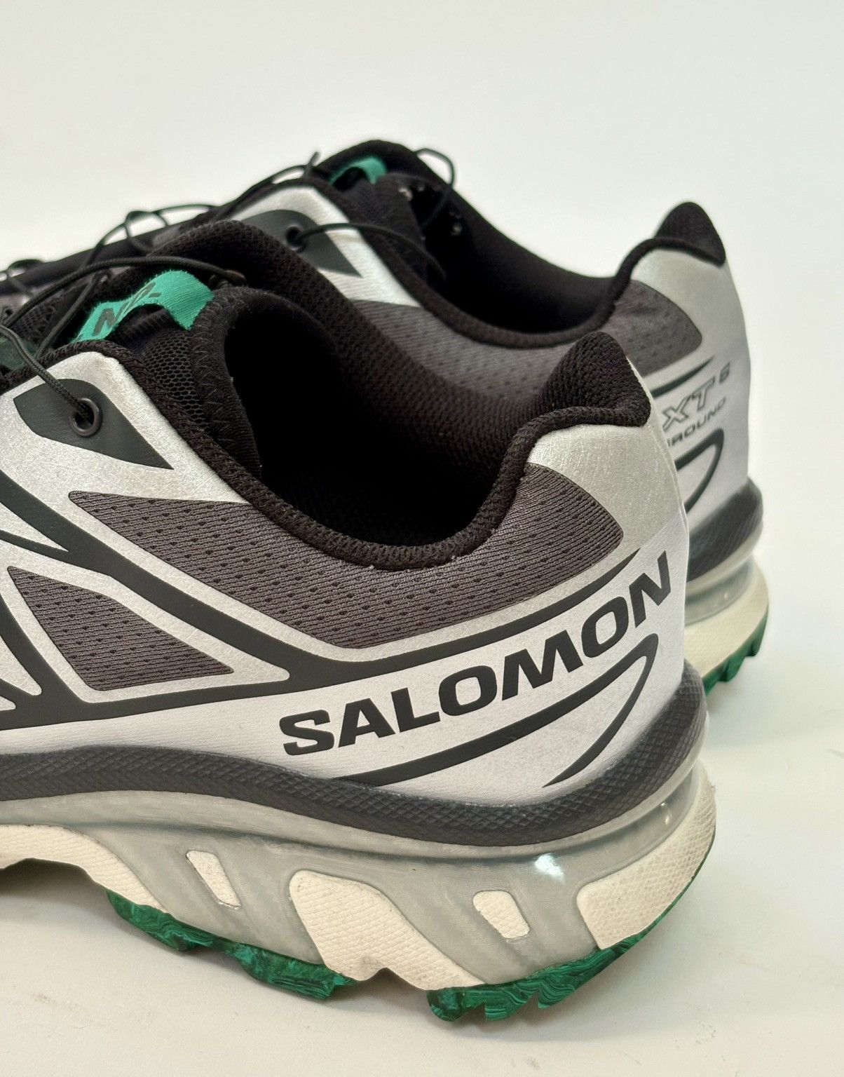 End x Salomon Xt 6 Shoes in Silver, Men's (Size 10.5)