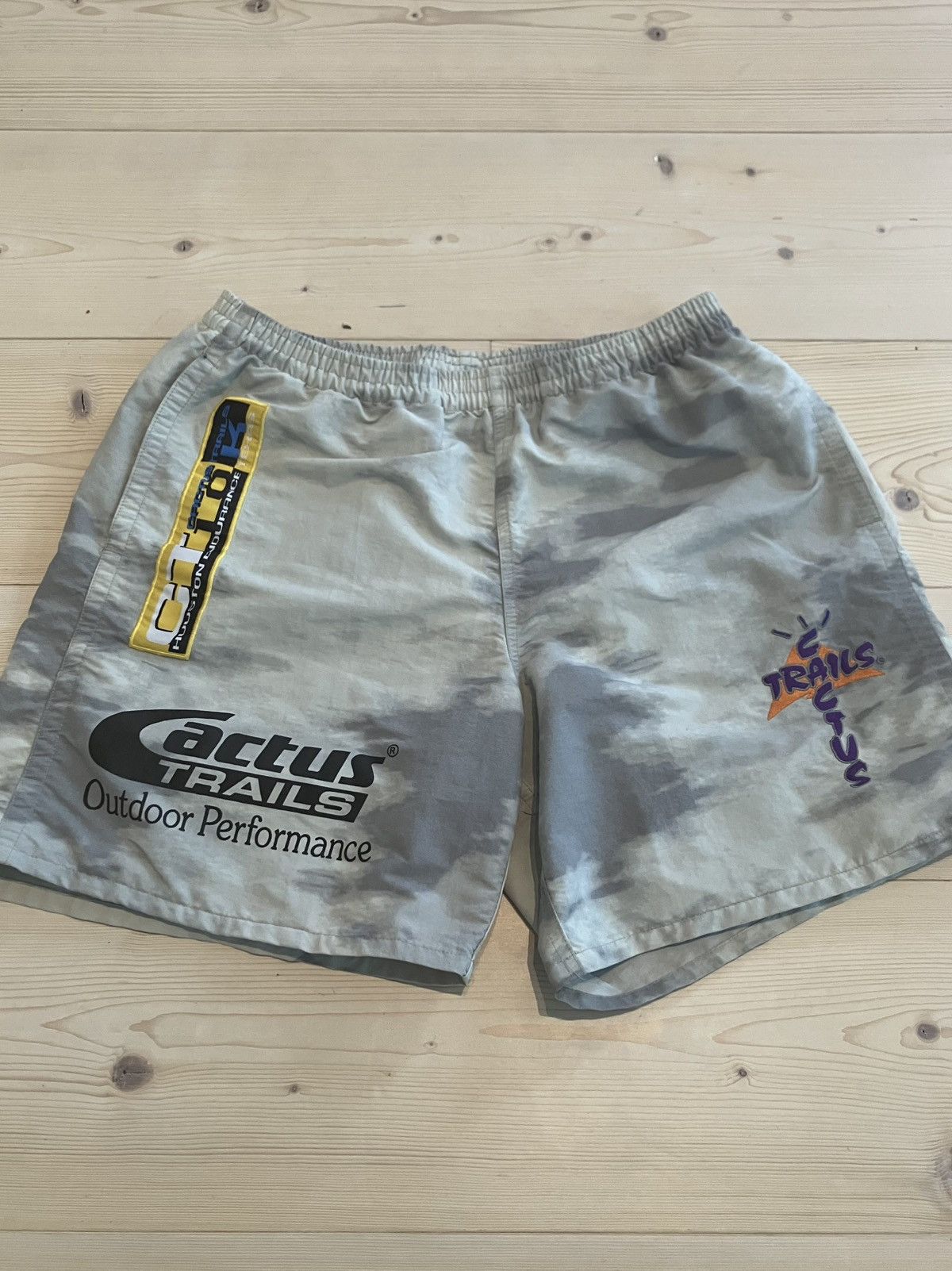 Travis Scott Cactus Jack Trail Shorts in Grey, Men's (Size 29)
