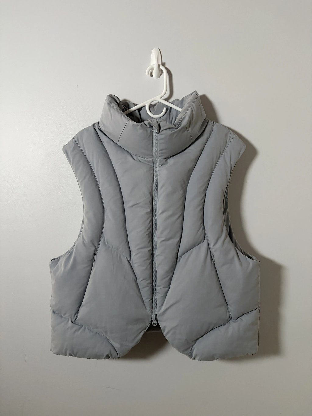 Padded Reversible Vest in Blue, Men's (Size M)