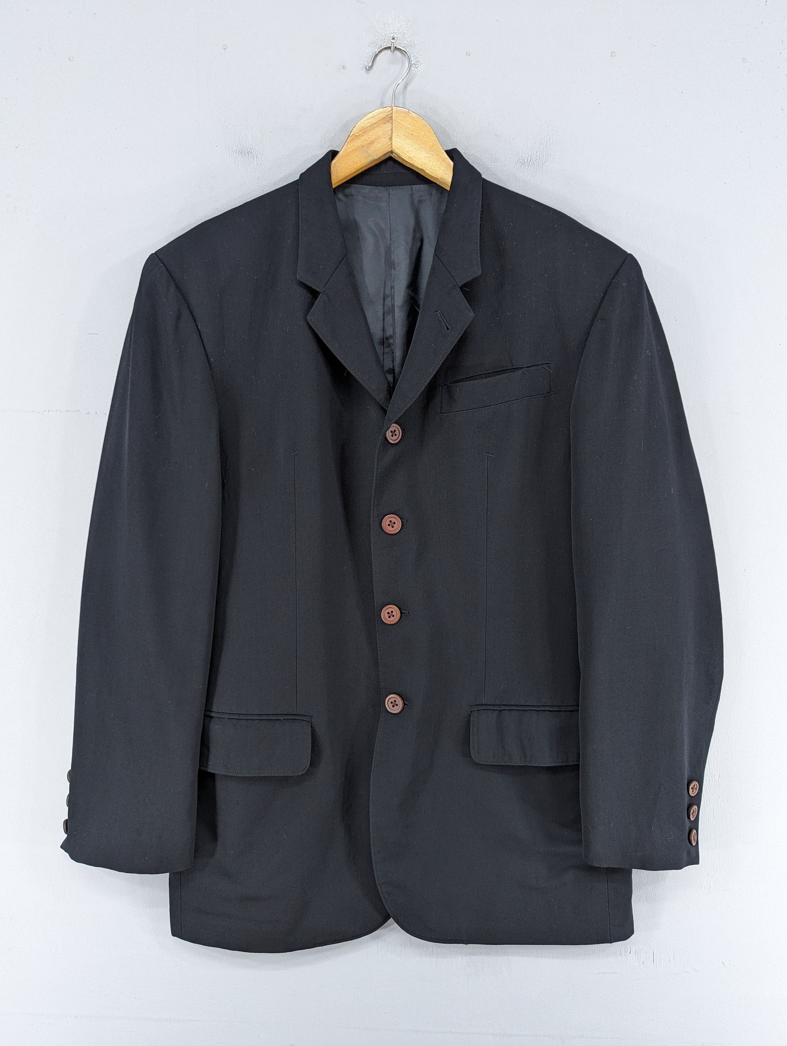 Vintage Jean Paul Gaultier Classique Blazer Style Jacket in Black, Men's (Size Medium)