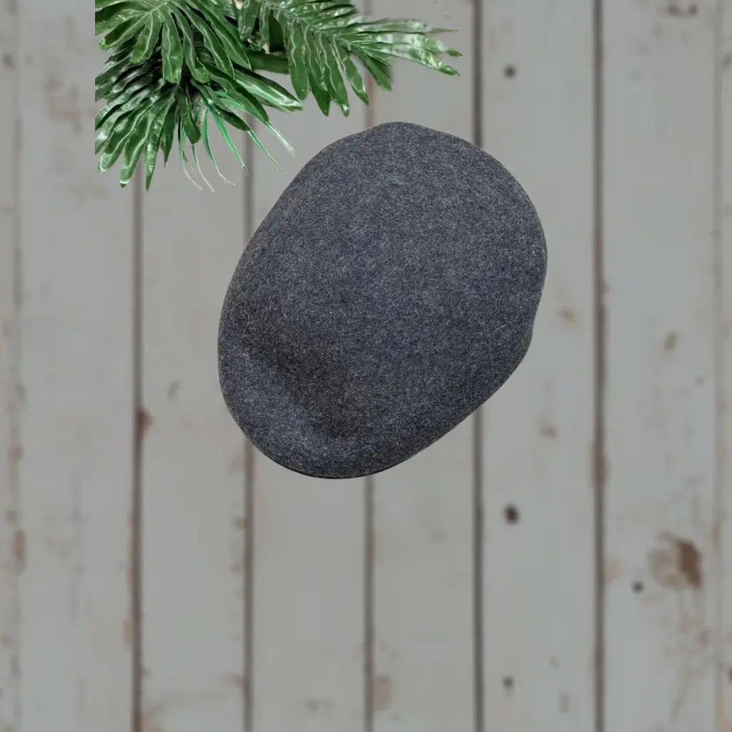 Wool Felt Hat Cap Fitted Mens Large Gray Flat Ivy Newsboy Lined Winter Driver, Men's
