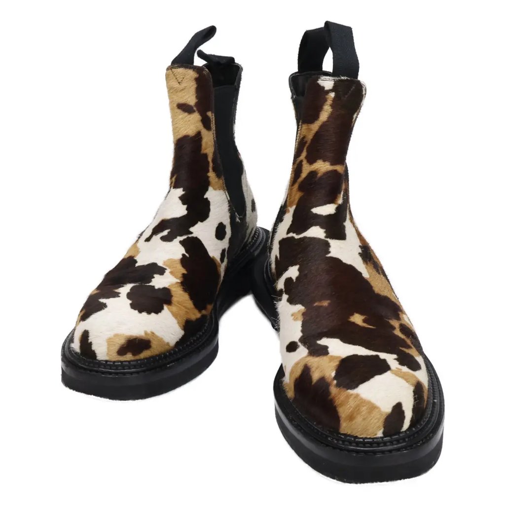 J.M. Weston X Sacai Calf Hair Chelsea Boots Size Uk 6.5, Men's (Size 7.5)