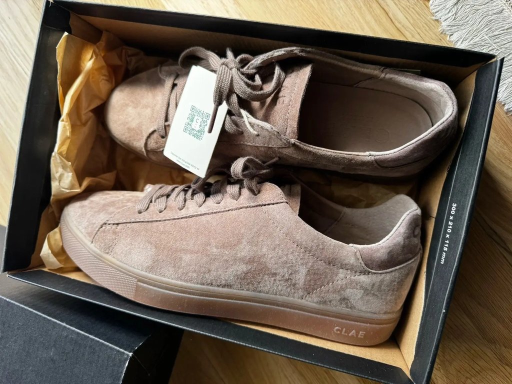 Clae Bradley Portabella Suede Sneakers New in Brown, Men's (Size 9)
