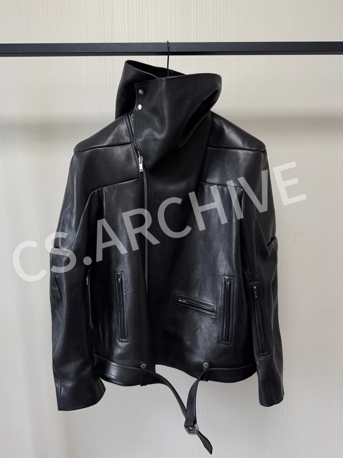 Rick Owens Hollywood Jumbo Stooges Cropped in Black, Men's (Size Medium)