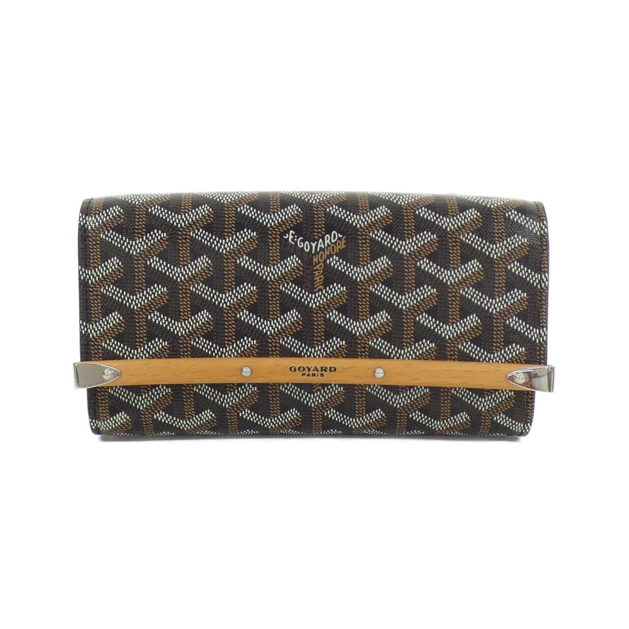 Goyard Goyard Monte Carlo Mini Coated Canvas Waist Bag Canvas Belt Bag in Black, Men's