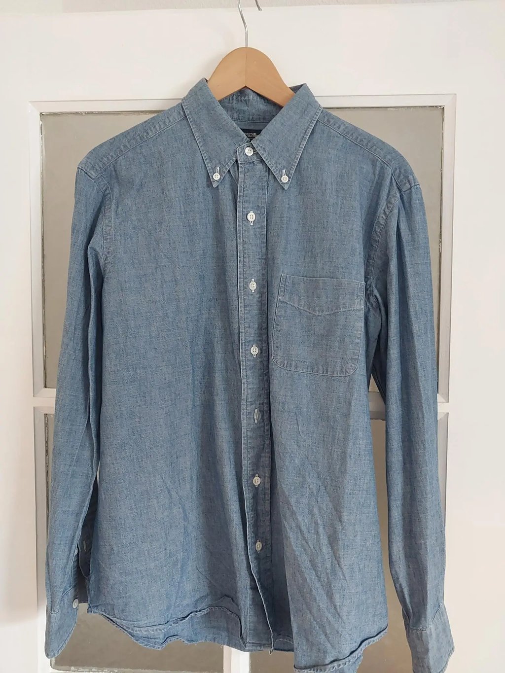 Tokyo Fit: Casual Chambray in Blue, Men's