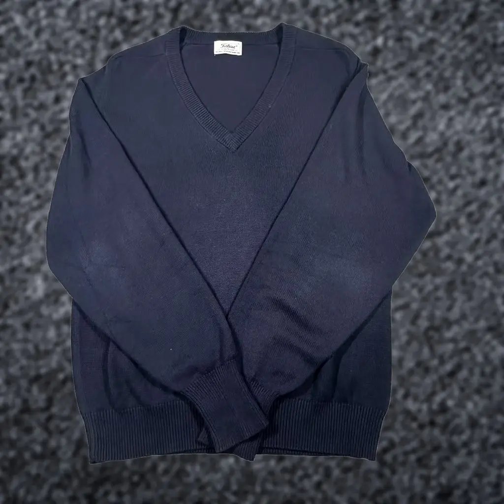 Vintage Titleist Sweater Mens Large Blue V Neck Golf Classic Pullover Corbin, Men's