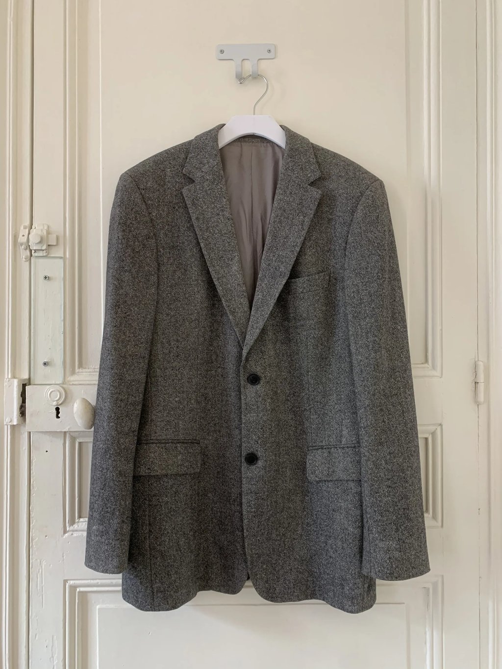 Hugo Boss Suit Jacket in Gray, Men's (Size 48l)