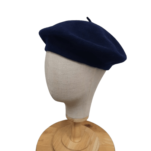 Ca4La Made In Japan Wool Beret Hat in Blue, Men's