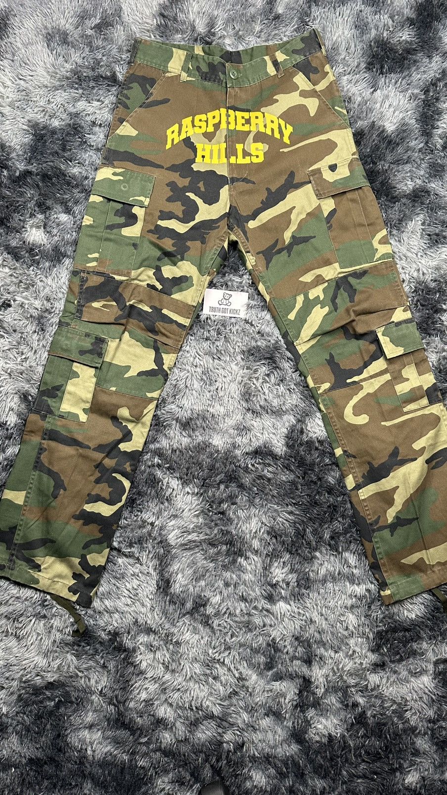 Vintage The Gv Gallery Raspberry Hills Camo Cargo - Large, Men's (Size 36)
