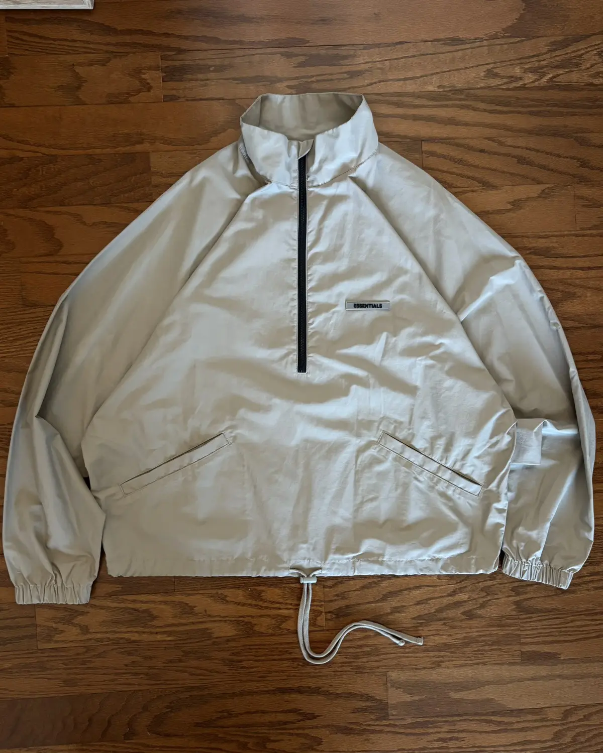 Fear Of God Essentials Quarter Zip in Grey, Men's (Size Medium)
