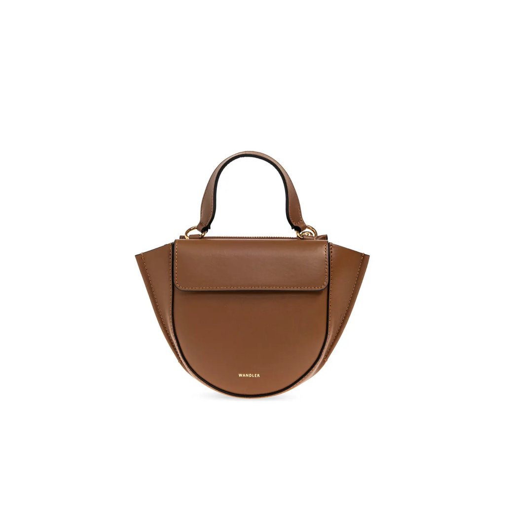Wandler Hortensia Piccola Brown Handbag, Women's
