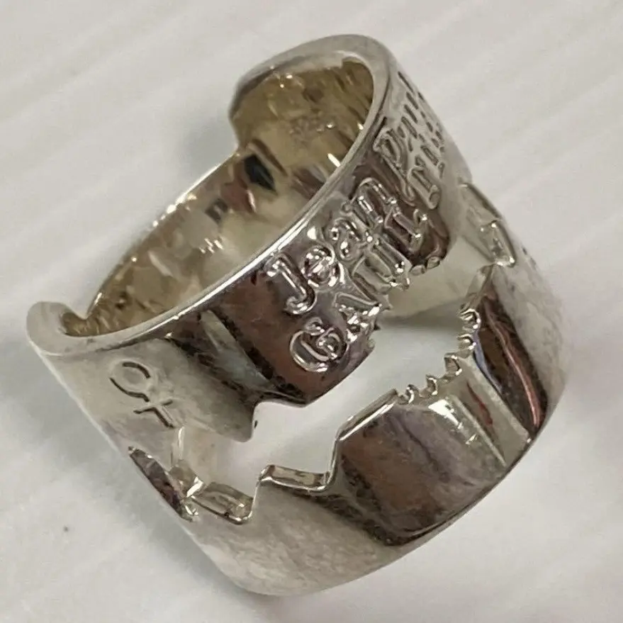 Jean Paul Gaultier Jeanpaulgaultier Silver925 Ring, Men's