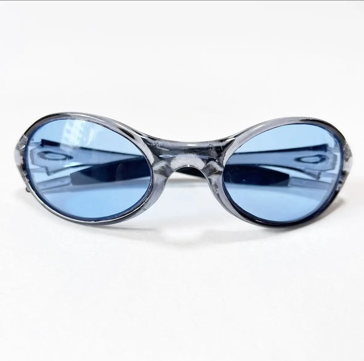 Vintage Oakley Eye Jacket 90's Transparent Frame, Men's