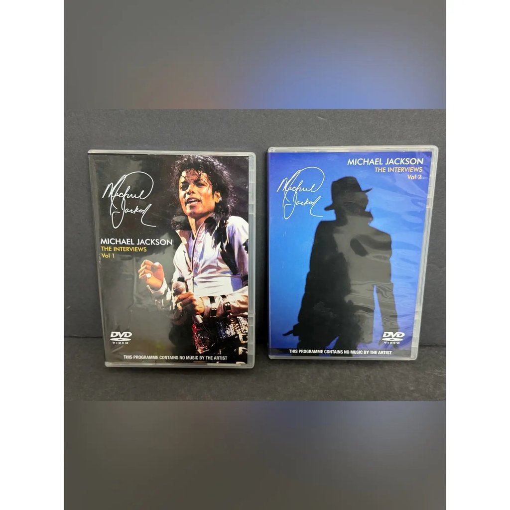 Michael Jackson: The Interviews, Vol. 1 & 2 Dvd) in Black, Men's