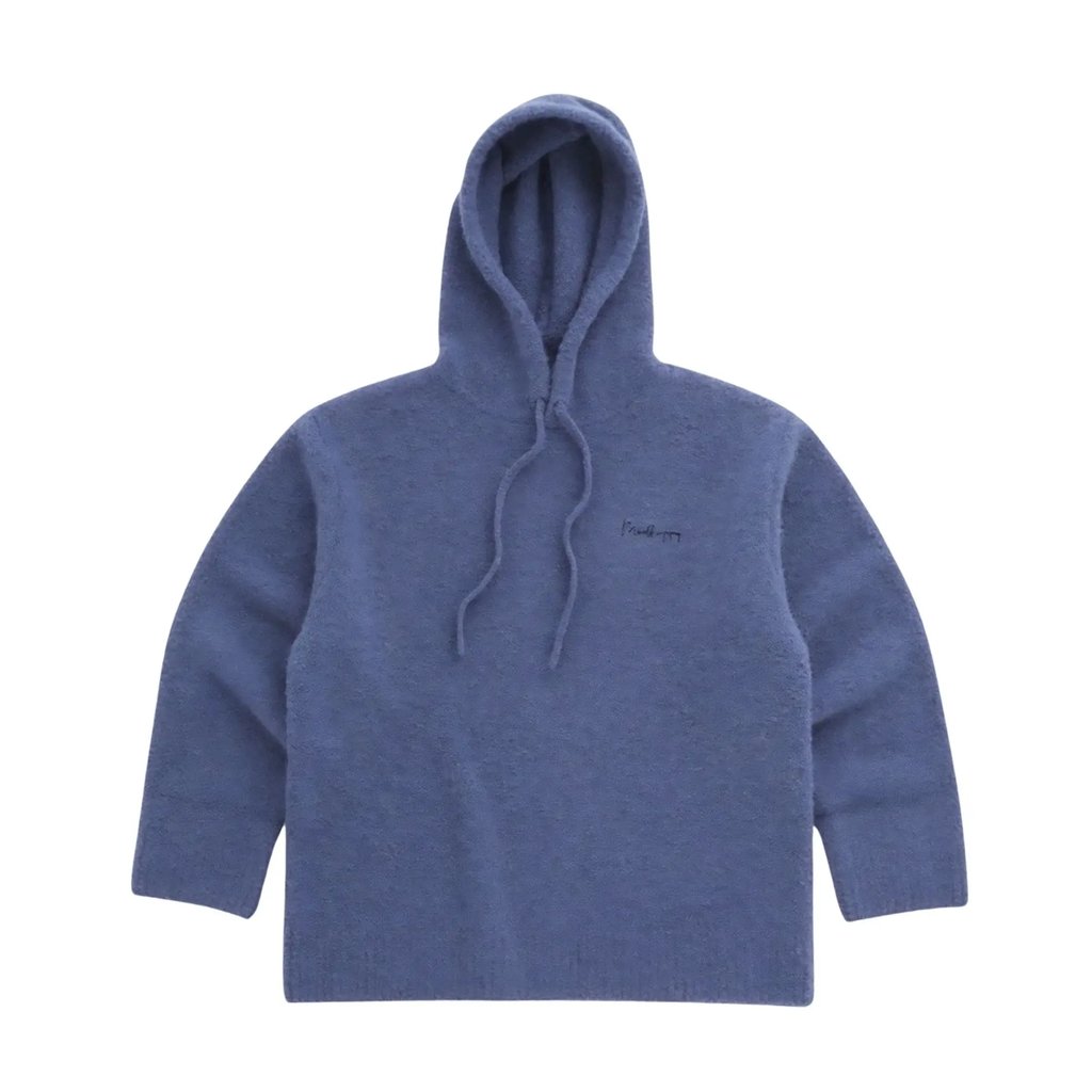 Madhappy Oversized Bouclé Hoodie - Neptune Blue (Size M), Men's