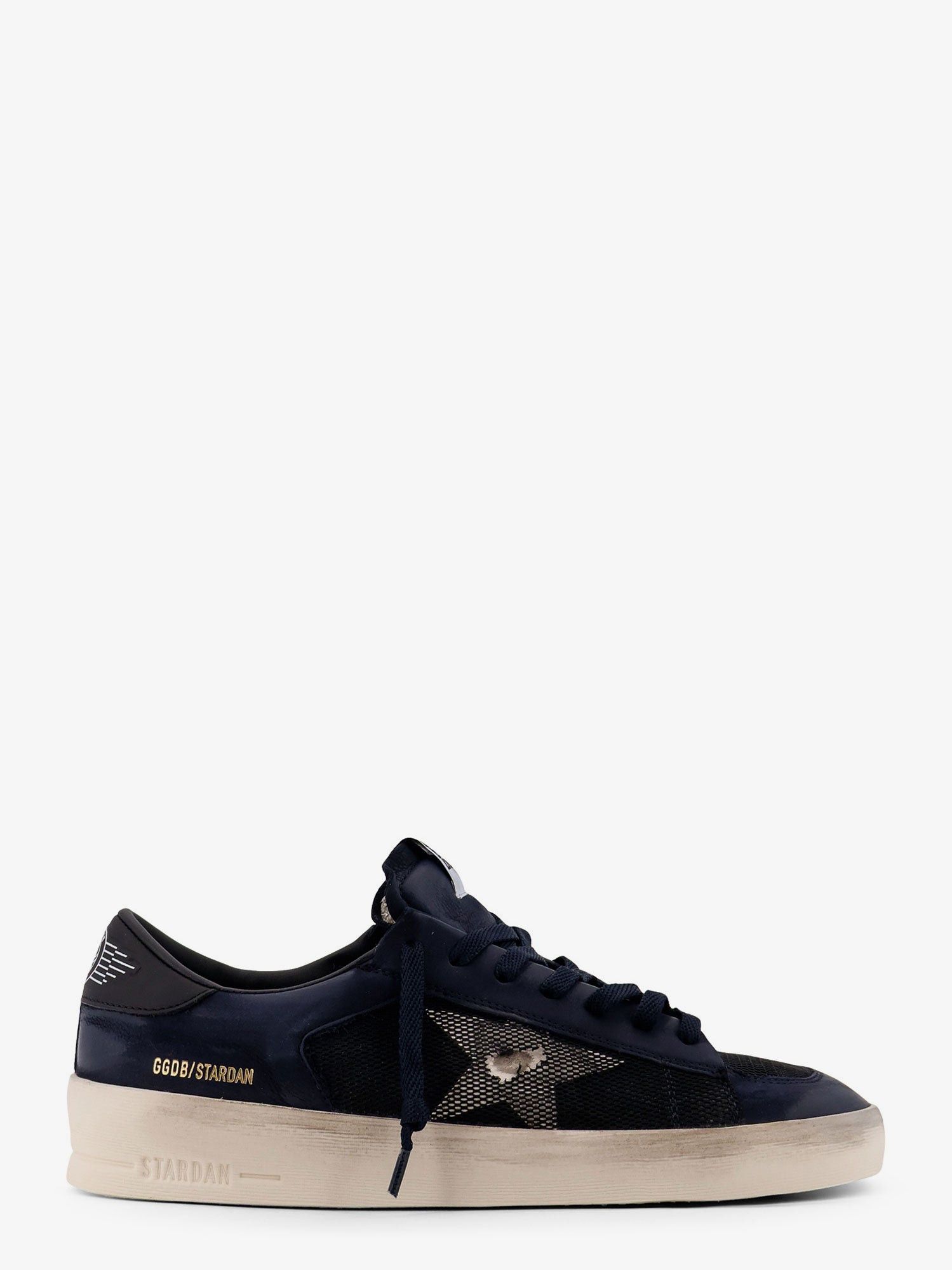 Golden Goose Stardan Under Net Star Low-Top Leather Sneakers It 45, Men's (Size 12)
