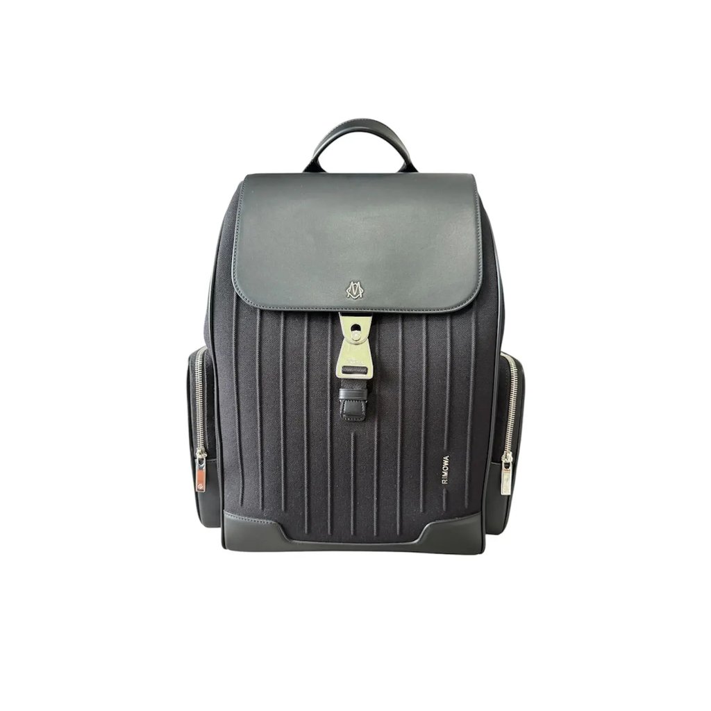 Rimowa Never Still Canvas Flap Large Black Backpack, Men's