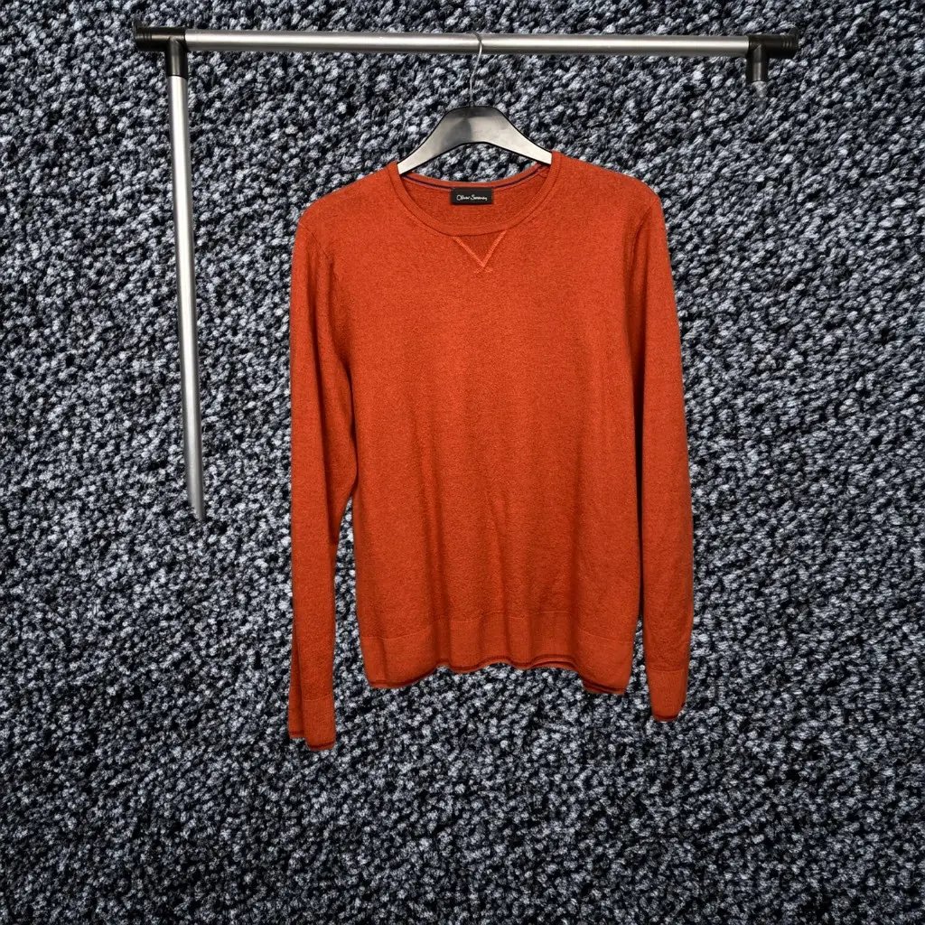 Oliver Sweeney Vintage Sweater Wool Crew Neck Size M Mens, Men's
