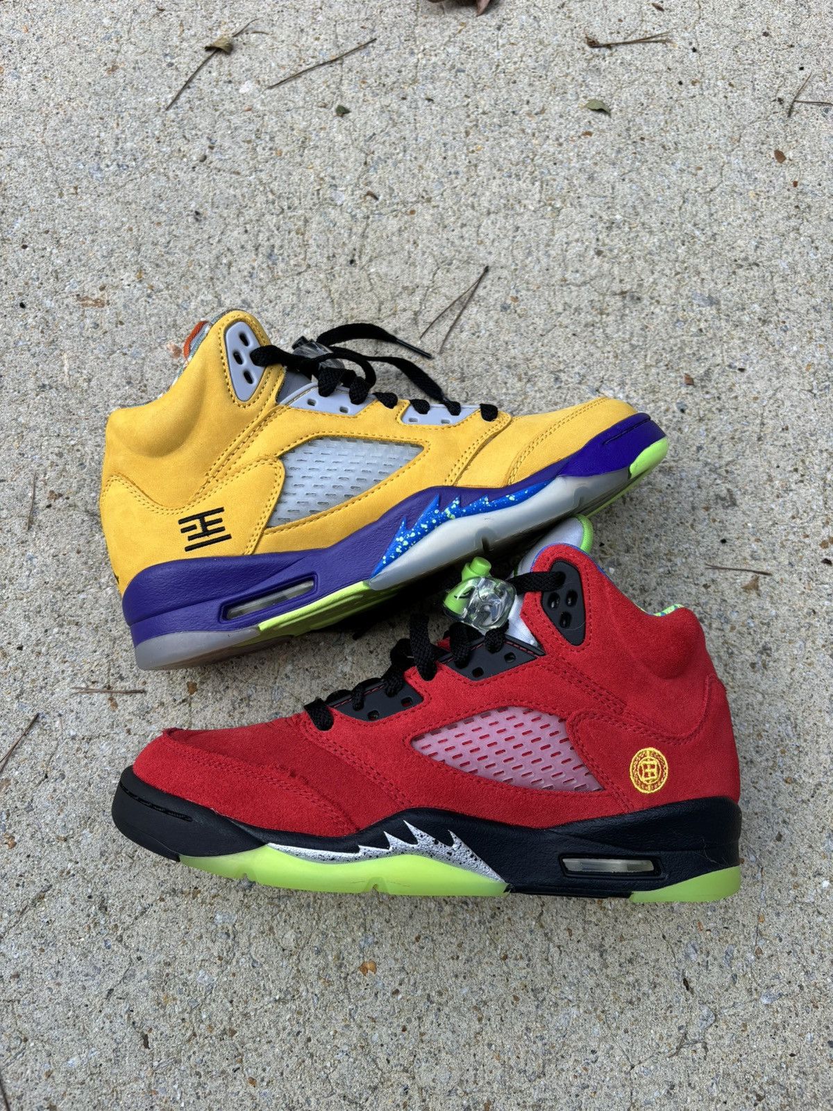 Air Jordan 5 Retro What The Gs Shoes, Men's (Size 5.5)