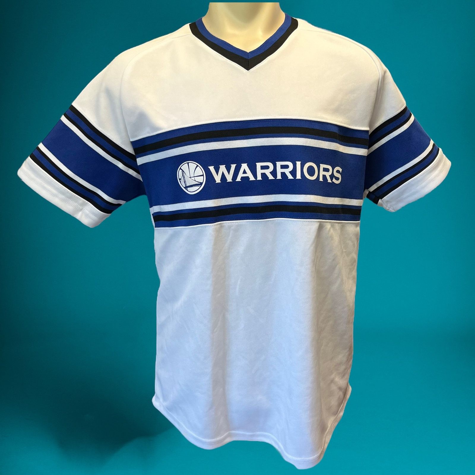 Golden State Warriors Shirt Mens Large Nba Unk Heavyweight in White