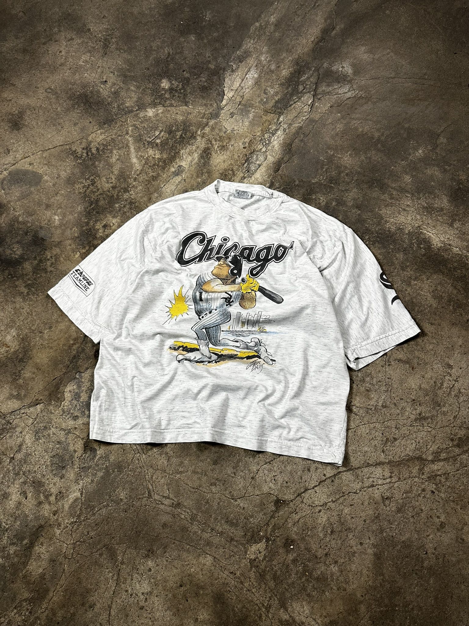 90's Vintage Chicago White Sox Mlb Baseball T-Shirt, Men's (Size Large)