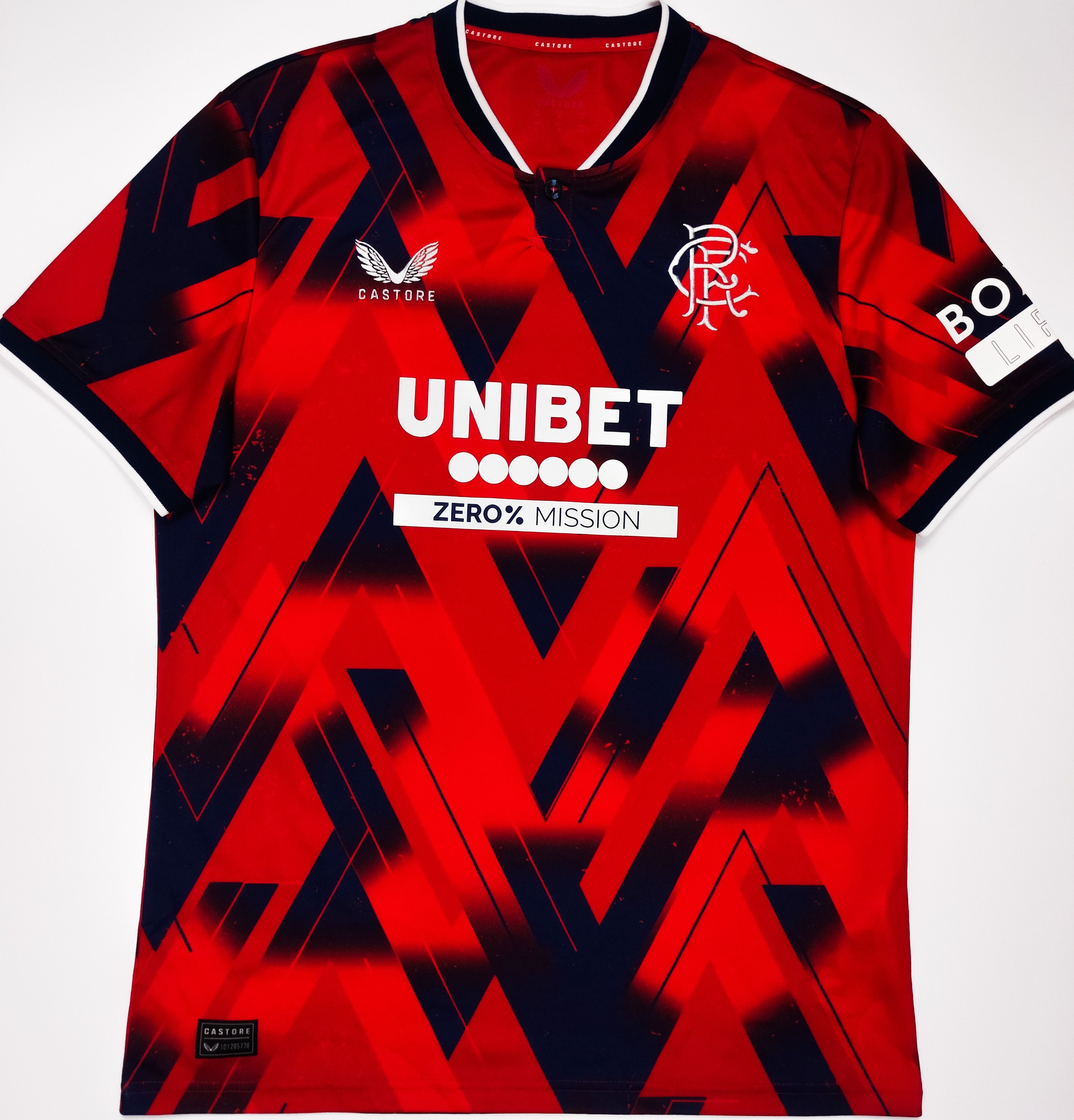 Rangers Fc 2023 2024 Third Castore 3Rd Shirt Kit Jersey, Men's (Size Medium)