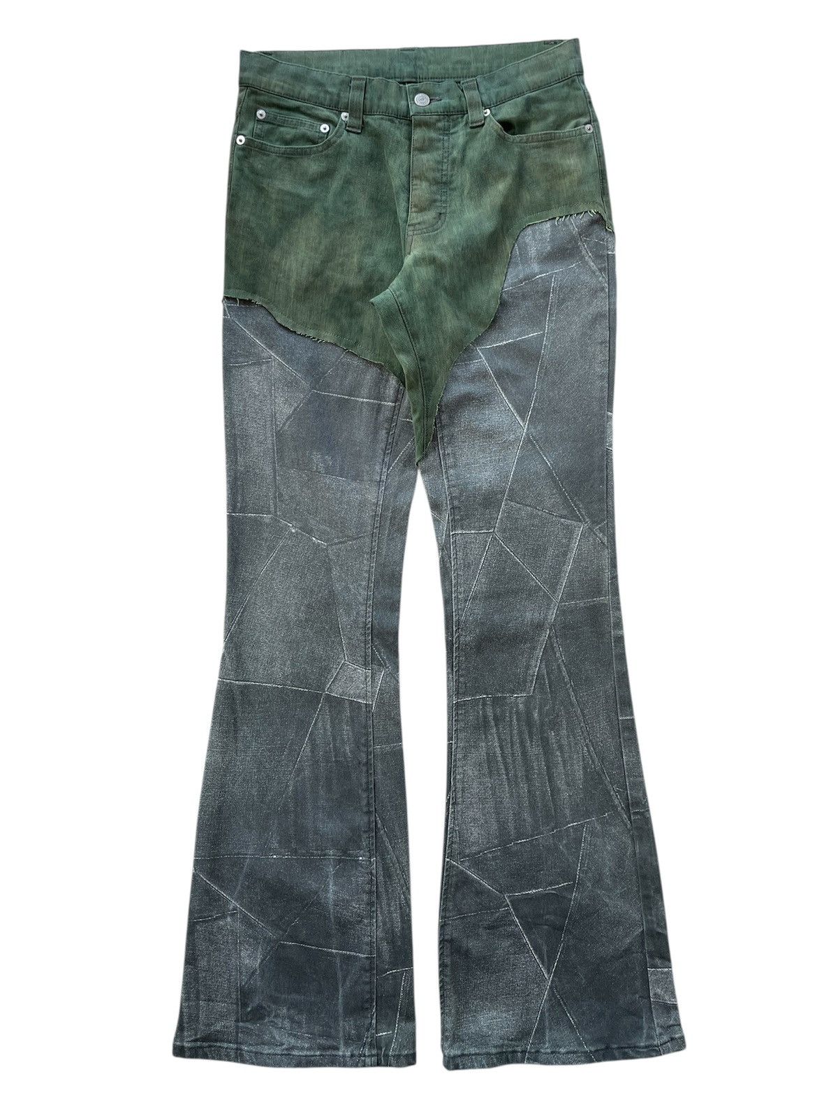 Reconstructed Vintage Tornado Mart Flare Pants, Men's (Size 30)