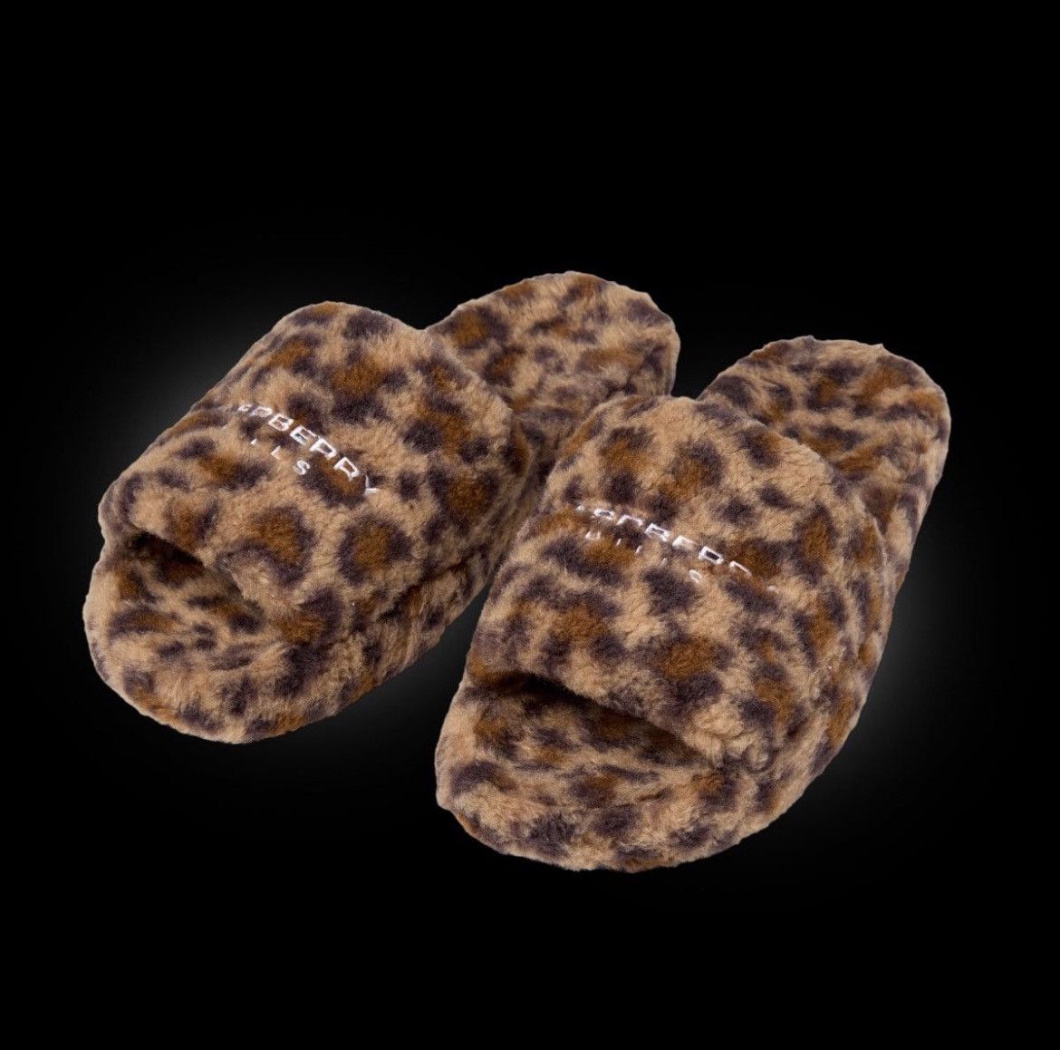 The Gv Gallery Gv Gallery Cheetah Print Slides in Brown, Men's (Size 12)