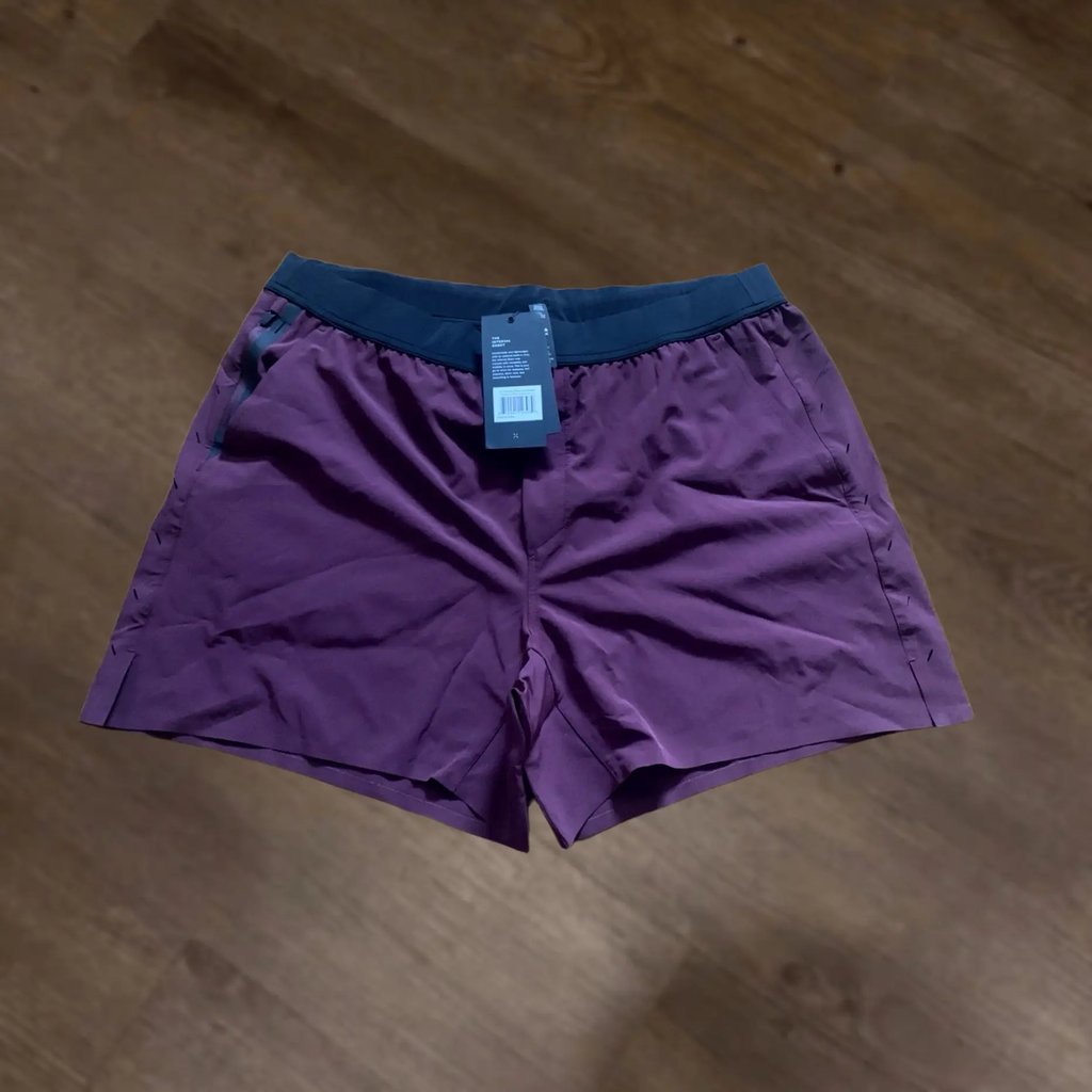 Ten Thousand Shorts Men 2XL Maroon 5 In Interval Unliner Active Workout in Brown, Men's (Size 39)