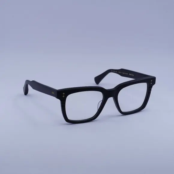 Dita Sequoia Dtx757-A-01 Sunglasses Black Square Frame, Men's