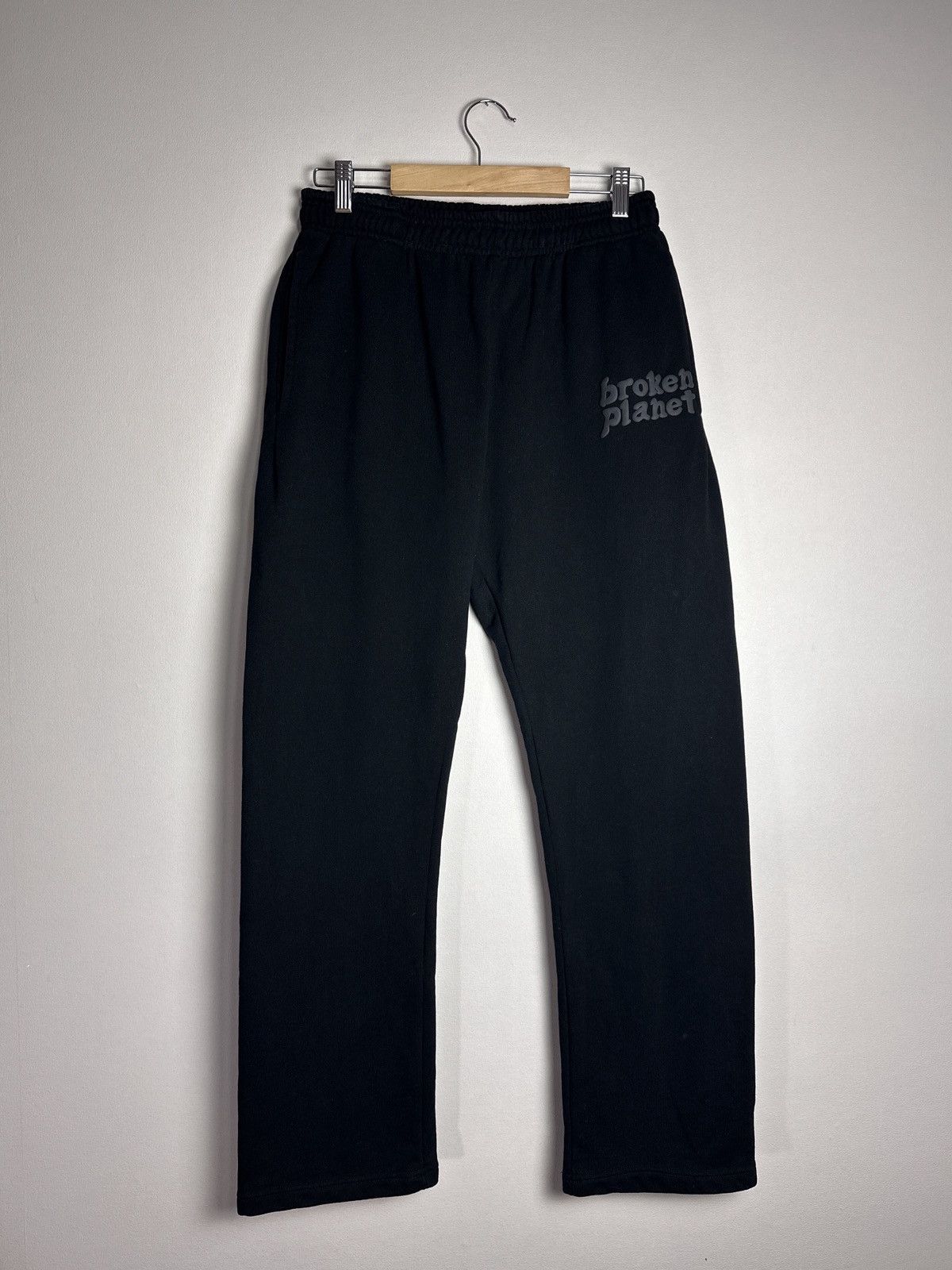 Broken Planet Sweatpants Logo in Black, Men's (Size 30)
