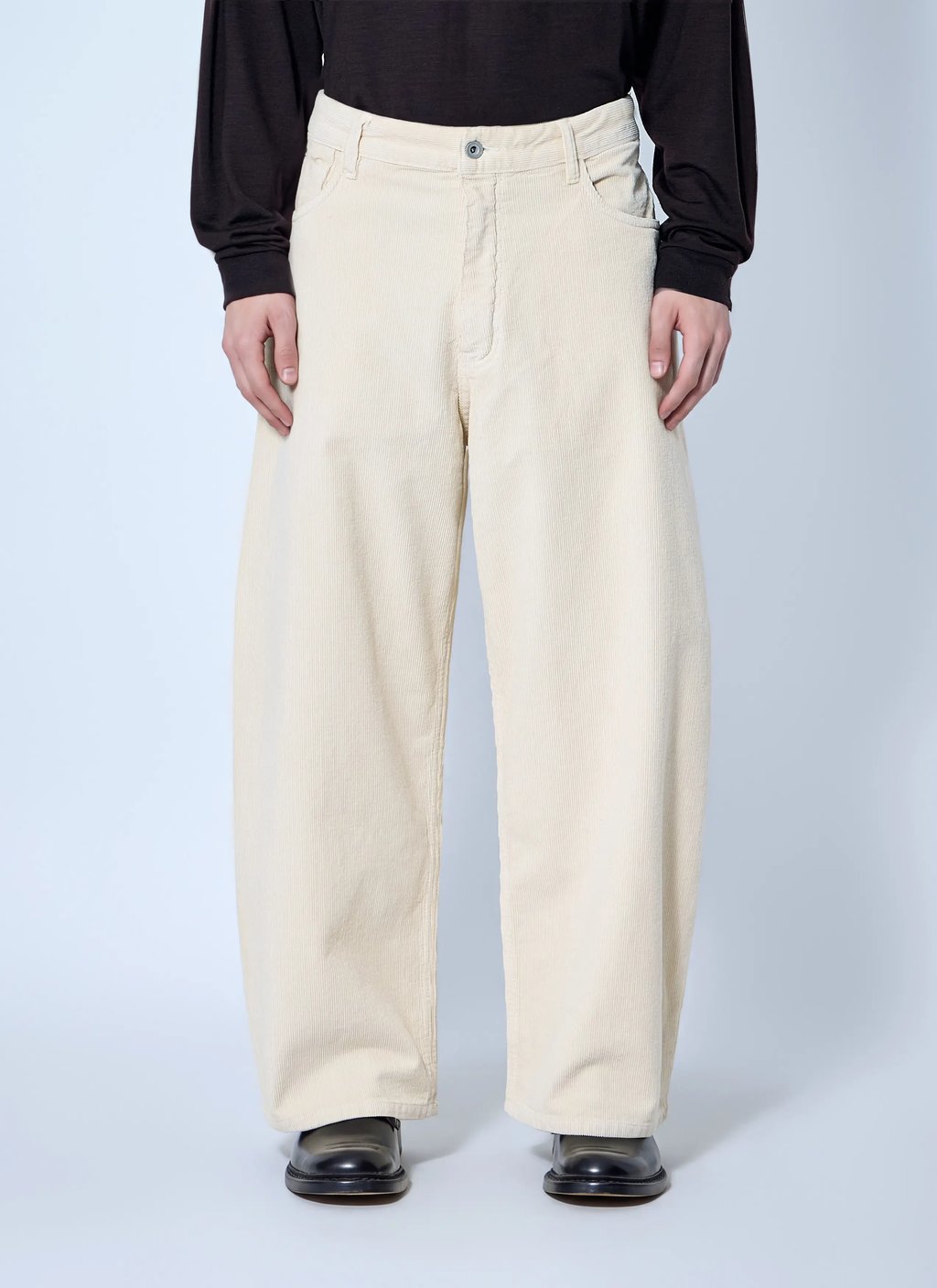 Studio Nicholson Paolo Volume Pants in White, Men's (Size 34)