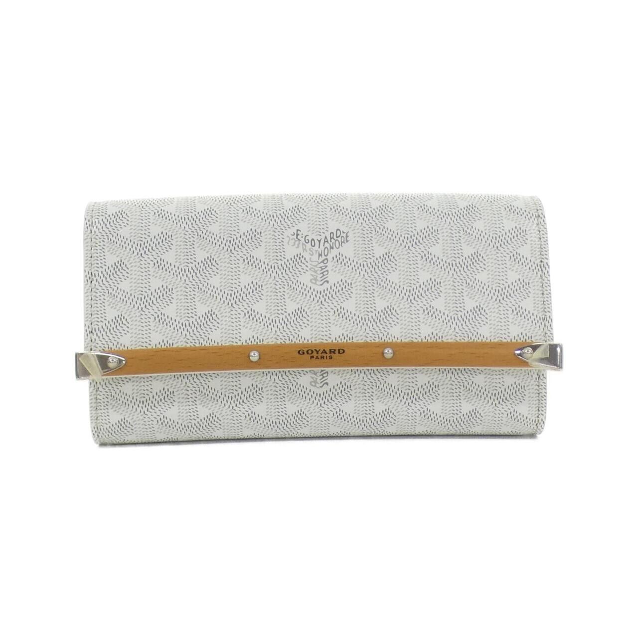 Goyard Goyard Monte Carlo Mini Coated Canvas Waist Bag Canvas Belt Bag in White, Men's