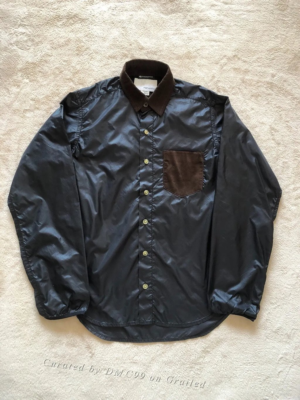 Nanamica Pertex Microlight Jacket in Black, Men's (Size Xs)