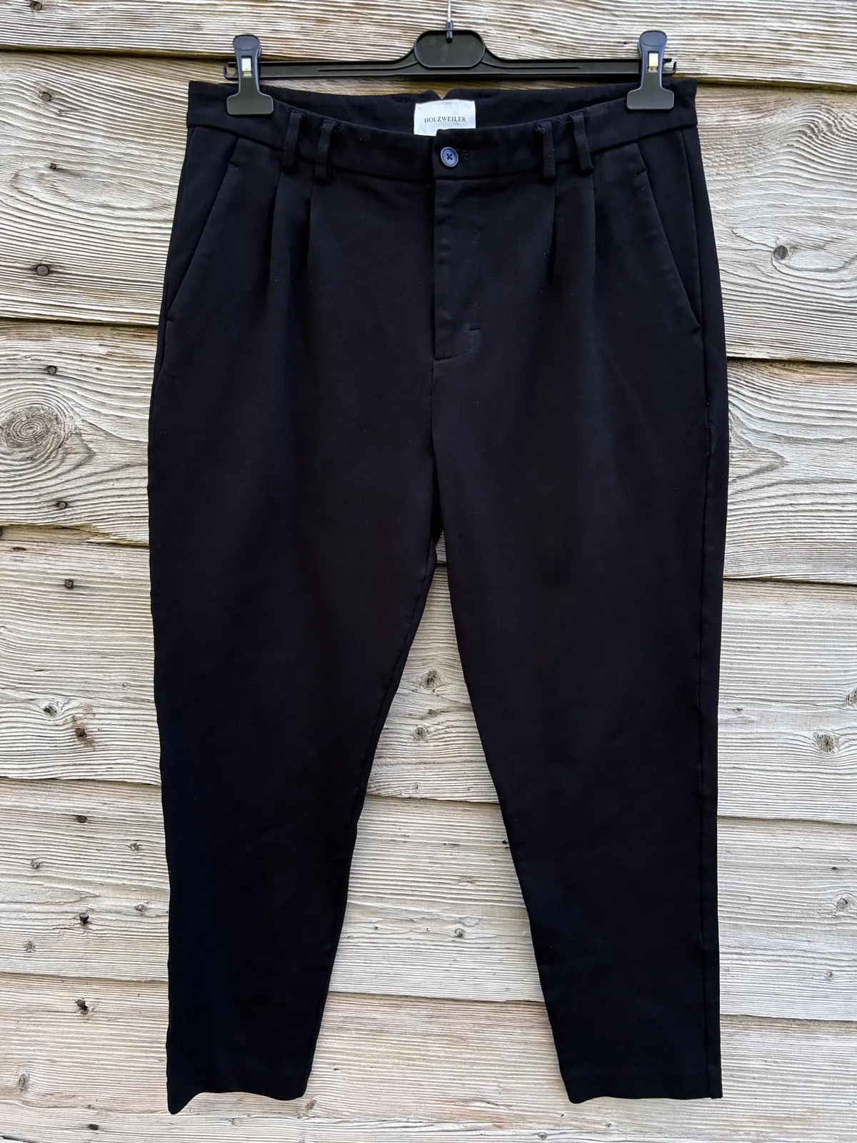 Holzweiler Casual Baggy Trousers Pants Size 54 in Black, Men's